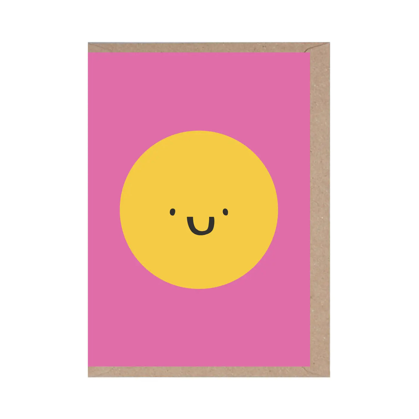 Smiley Face Mini Card - Greeting Cards - Edie & Eve